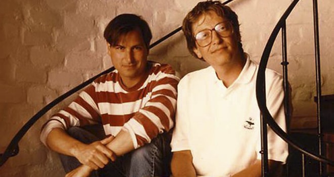 Steve Jobs & Bill Gates